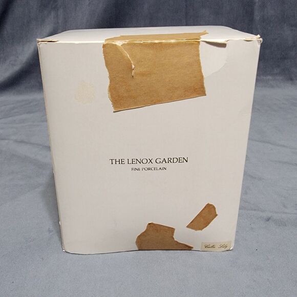 Lenox Garden Flowers Calla Lily With Box And Certificate - Picture 14 of 14